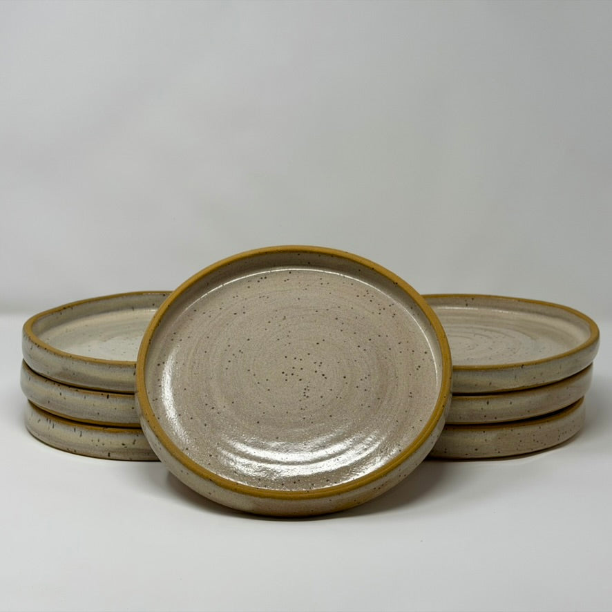 Speckled Stoneware Plate